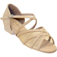 Ultimate Swinger Mesh Dance Shoe - Beige Micro
