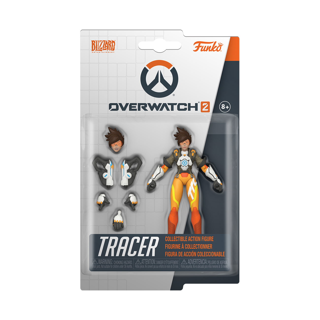 7037321 Merchandising Overwatch 2: Funko Action Figure - Tracer (3.75”)