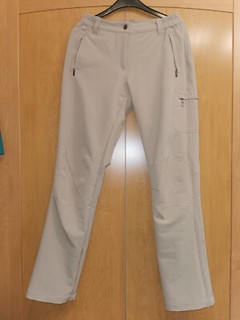Sandfarbene SHAMP Fitness Freizeit Outdoor Hose Größe S leichter Gummizug TOP!