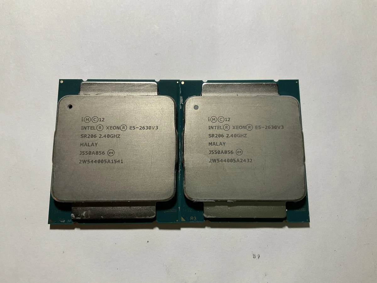 Intel Computer Intel Xeon E5-2630 V3 Processor Model Processors