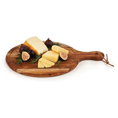 Country Home Acacia Wood Cheese Board Paddle Acacia Wood Charcuterie Board, 15.8