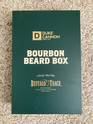 Duke Cannon The Bourbon Beard Box Buffalo Trace Bourbon Whiskey Gift Set