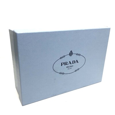 Authentic Prada Empty Shoe Box Gift/Storage Blue | eBay
