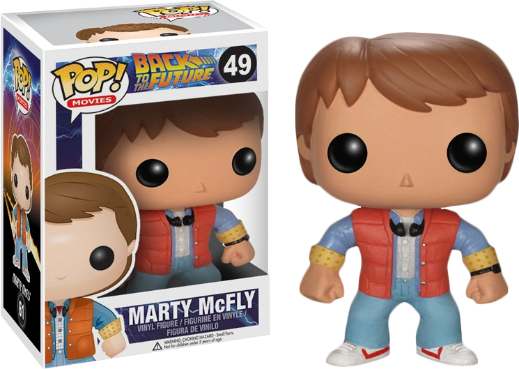 POP! funko 49 マーティ　back to the future Marty McFly 49 Back to the Future Funko Pop Vinyl New in