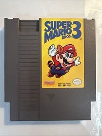 Super Mario Bros. 3 (Nintendo, NES, 1990) Cart & Sleeve Only - Tested