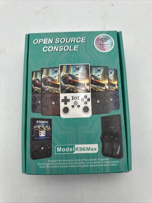 Open Source R36Max Handheld Game Console GBA Arcade Portable Game Machine