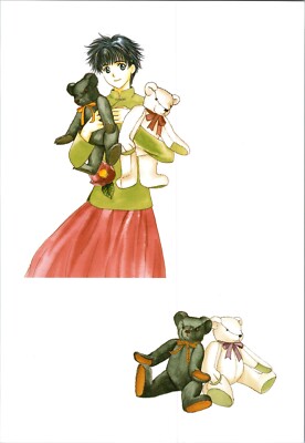 2004 CLAMP Mini-Poster 10.2'' x 7'' (26 x 18cm) Suki A Like Story Dakara Suki #213