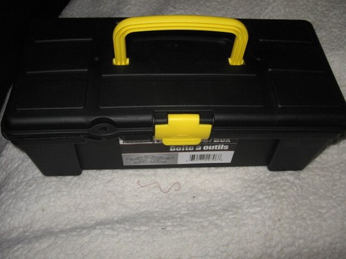 Tool Bench Hardware Plastic Tool Black Box Hobbies First Toolbox NEW - Picture 2 of 3