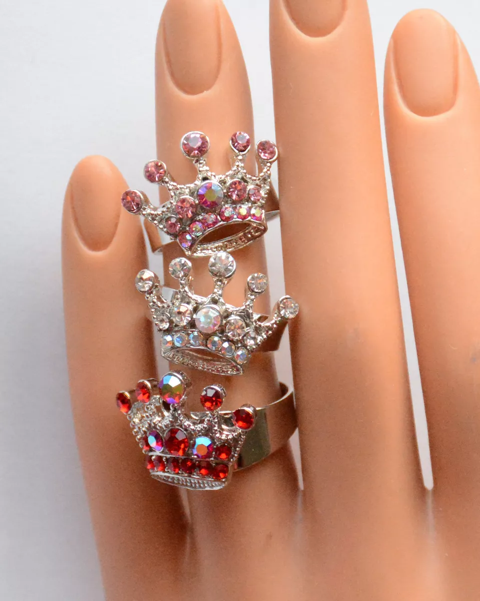 Crown shaped hotsell ring