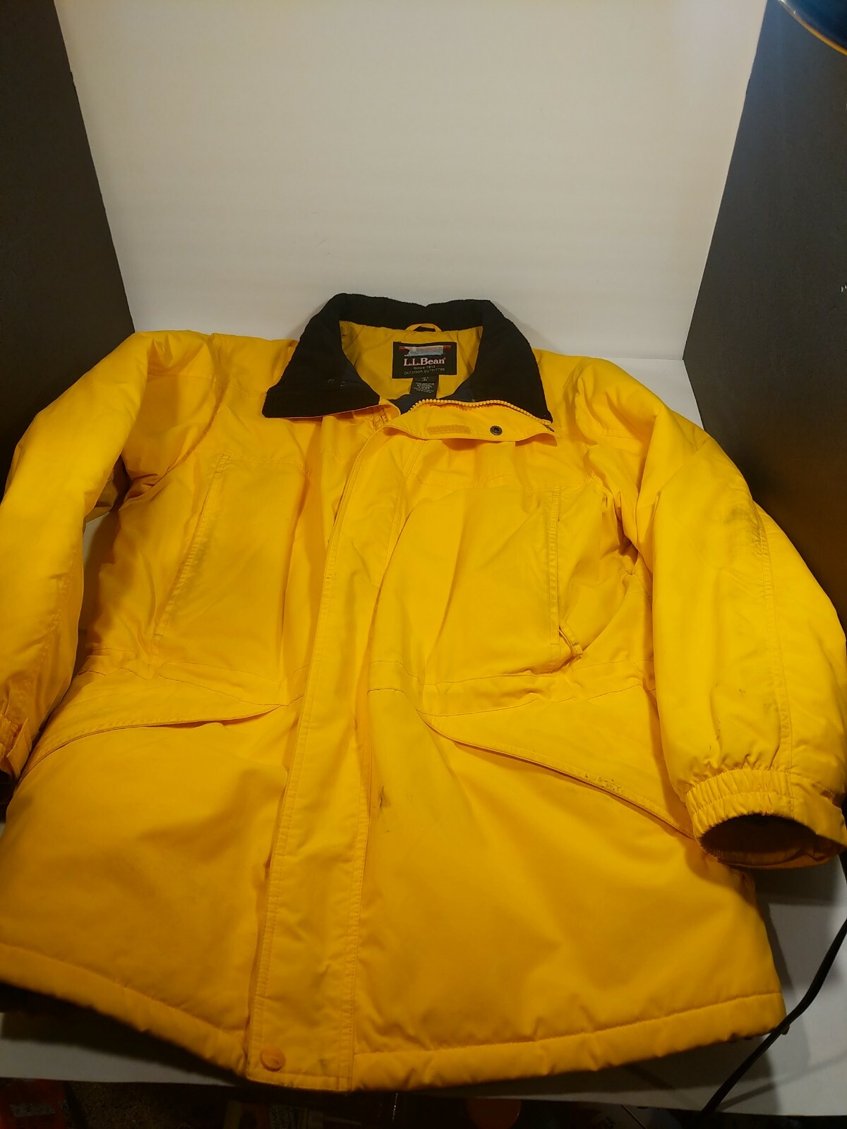 LL BEAN Men's YELLOW Insulated SKI 