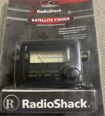 RadioShack Satellite Finder 16-594 Dish Position.