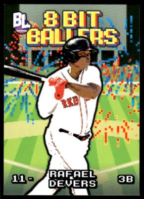 2023 TOPPS BIG LEAGUE 8 BIT BALLERS Rafael Devers Boston Red Sox #T87-47 R36