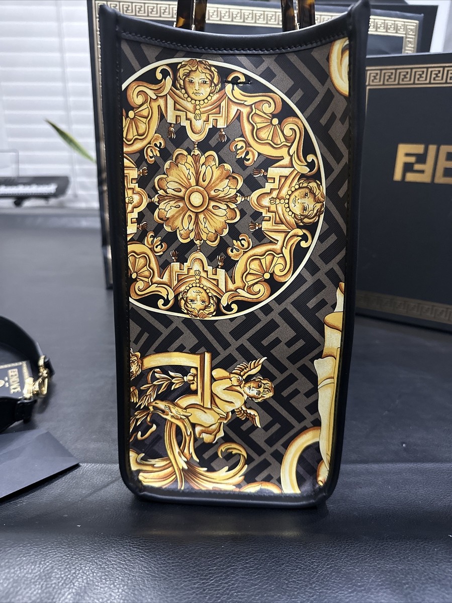 New Fendi X Versace Fendace Collaboration Sunshine Black