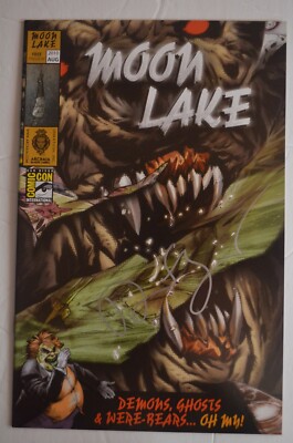 Signed Moon Lake San Diego Comic Con FREE PREVIEW Comic Book (2010