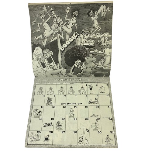1979 MAD Magazine 12-Month Calendar Don Martin Humor Satire - Picture 5 of 15