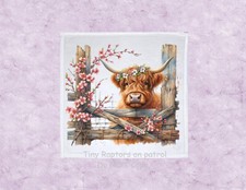 Highland Cow theme Dish Towel, 12x12, FREE ship, hand towels, bath, choice, gift