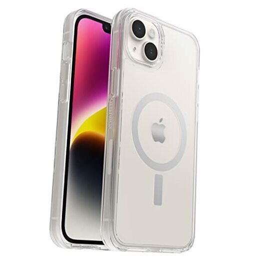 iPhone 14 Plus Symmetry Series+ Case - CLEAR , ultra-sleek, snaps to MagSafe,