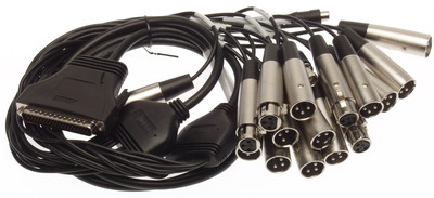 NEW Digigram SC163100101 VX882HR XLR Breakout Interface Cable Analog AES Digital