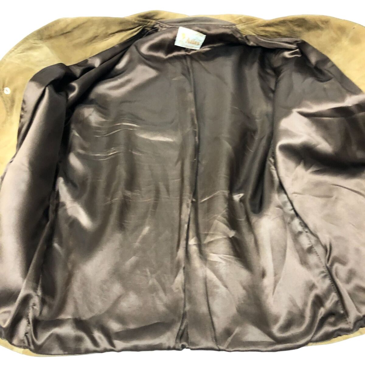 Vtg 40 50's Atlas Men's Brown DEER SKIN Coat Rockabilly Vtg 40 50's Atlas Men's Brown DEER SKIN Coat Rockabilly