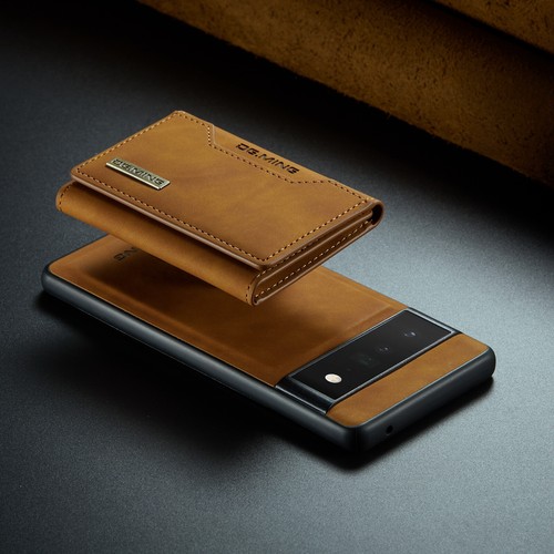 2in1 Detachable Magnetic Google Pixel 6 Pro Leather Case Wallet Credit Card Slot - Picture 4 of 16