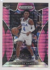 2019-20 Panini Prizm Draft Picks Pink Pulsar Prizm Jaylen Hands #58 0a3