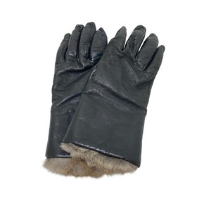 BARNEYSNEWYORK - Black Leather Women's Gloves