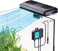 Aquarium Chiller Fan,Fish Tank Cooler with Te...