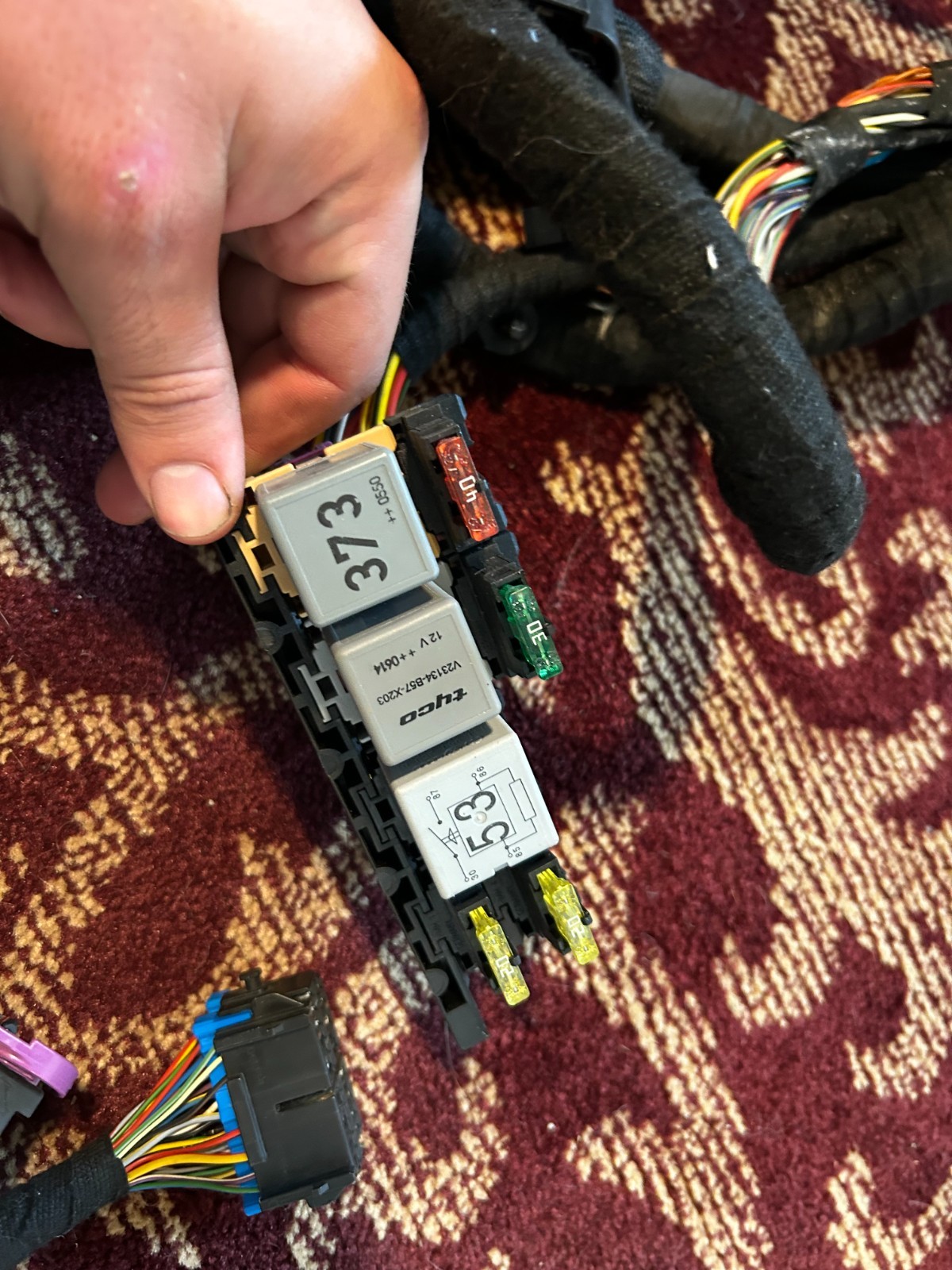 2004-2008 Lamborghini Gallardo Wire, Wiring Engine Computer ECU Harness Plug