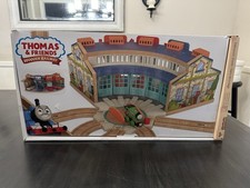 Thomas Friends Wooden Railway Tidmouth Sheds Fisher Price 2021 Complete Set