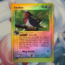 Swellow 46/109 Reverse Holo 2003 Ruby and Sapphire Vintage Rare Pokemon Card LP+ on eBay