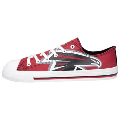 Atlanta Falcons FOCO Men s Low-Top Canvas Sneakers Size 10   New With Box