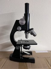 Microscopio Leitz Wetzlar Con Box In Legno E Chiave