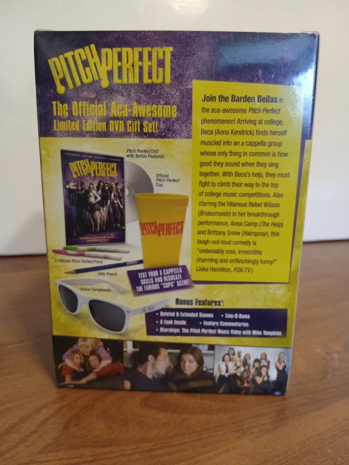 Pitch Perfect Movie Limited Edition Aca-Awesome DVD Gift Set w/ Cup Sunglasses - Image 3 of 4