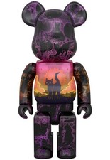 BE@RBRICK Twilight Cat 400% Bearbrick Figur M...