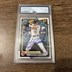 Konnor Griffin Signed Card 1st Bowman Paper Auto  Pirates PSA authentic