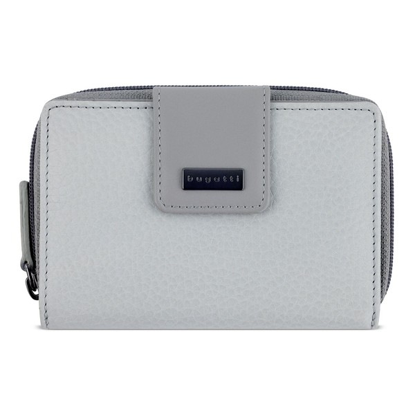 Bugatti Sina GeldböRse Rfid Leder 13,5Cm #BGL-492232 (Hellgrau)-image