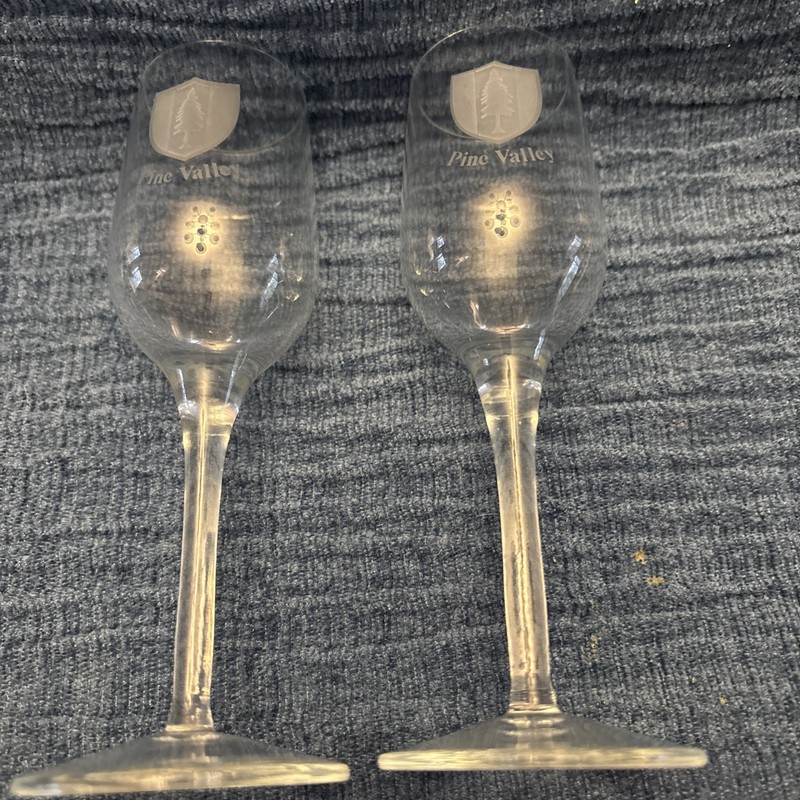2 - Pine Valley Golf Club Glass Snifters