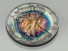 2010 American Silver Eagle 1oz MONSTER Bullseye 🎯 🌈 Toning Toned Toner Coin