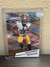 Jaylen Warren 2025 Panini Revolution Storm /549 Pittsburgh Steelers #66