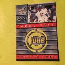 SAMMY SOSA - CHICAGO CUBS - 1999 PACIFIC AURORA 
