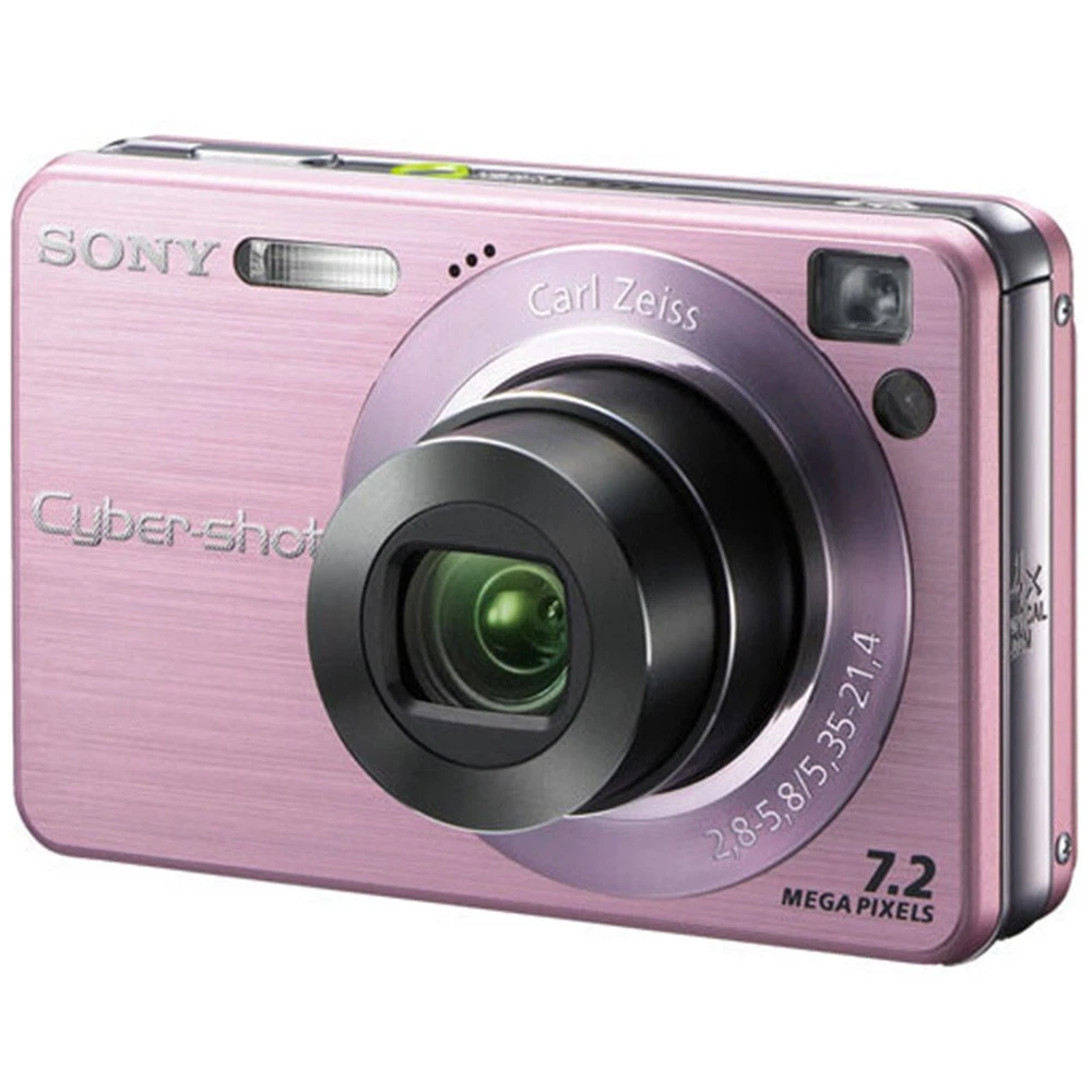 【H2067】 SONY Cyber-Shot DSC-W120 ソニー Sony Cybershot DSC-W120 7.2MP CCD Vintage Digital Camera - 100