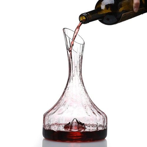 Wine Decanter,Creative Snow Mountain Style Crystal Red Wine Decanter - View #6