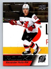#15 Alexander Holtz 2021-22 Upper Deck Star Rookie * RC Devils