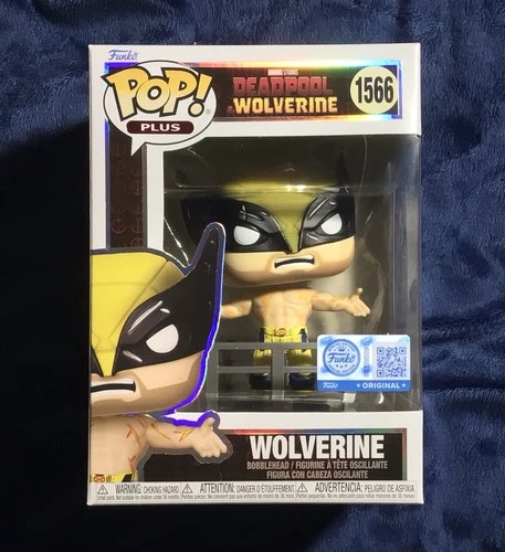 Funko Pop Plus Wolverine 1566 Time Ripper Exclusive + Protector