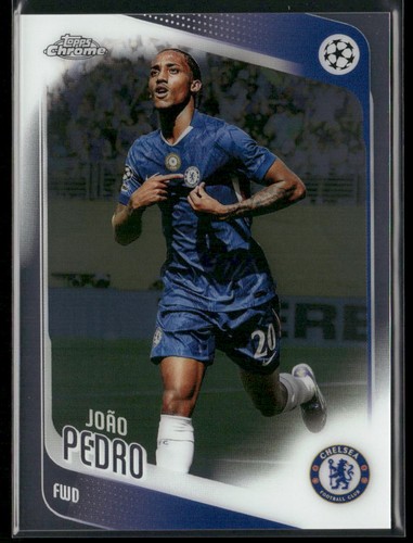 João Pedro 2025-26 Topps Chrome UEFA Club Competitions #184