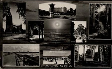 RPPC Palanga Lithuania vintage real photo postcard b296