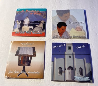 Jose Julio Perez Hernandez 4 CD Lot New Sealed See Description For Titles.