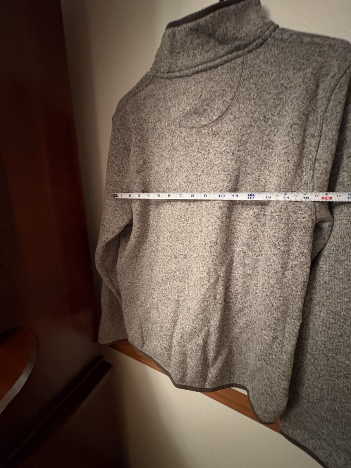 L L Bean Gray Pullover Large - image 6