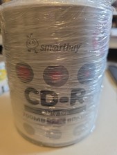 100-Pack SmartBuy Blank CD-R CDR 52X 700MB/80Min White Top Recordable Disc