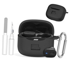 Protective Case Compatible with JBL Tune Buds 2 - Soft Silicone Case Black